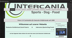 Desktop Screenshot of intercania.de